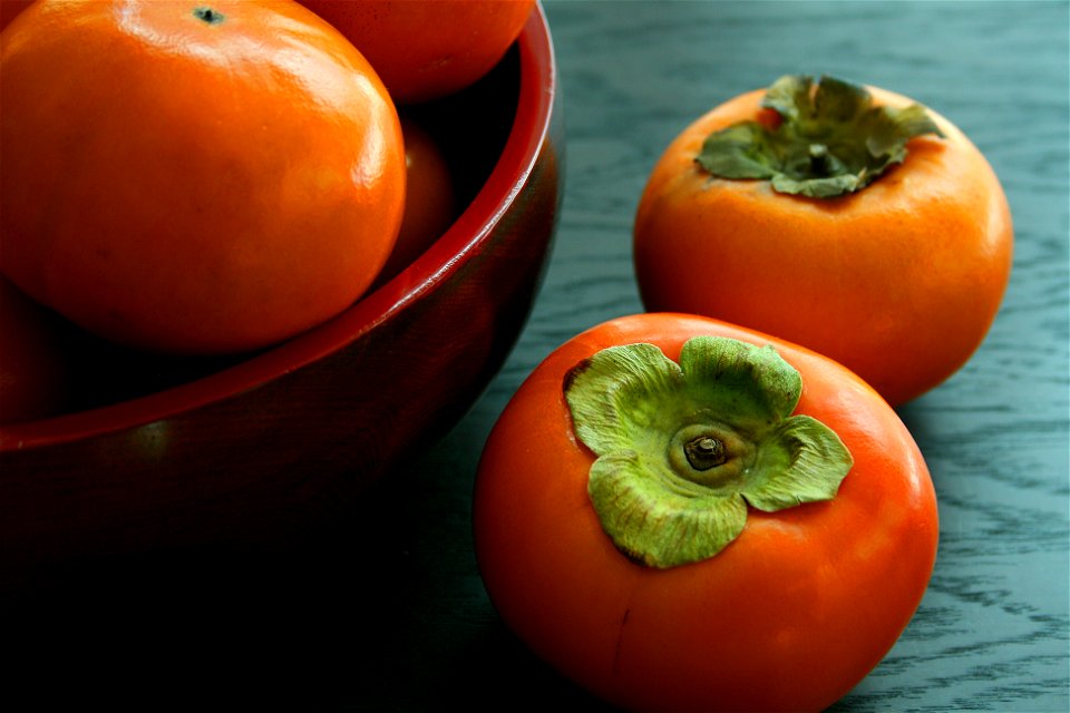 Persimmon Fruits Food
