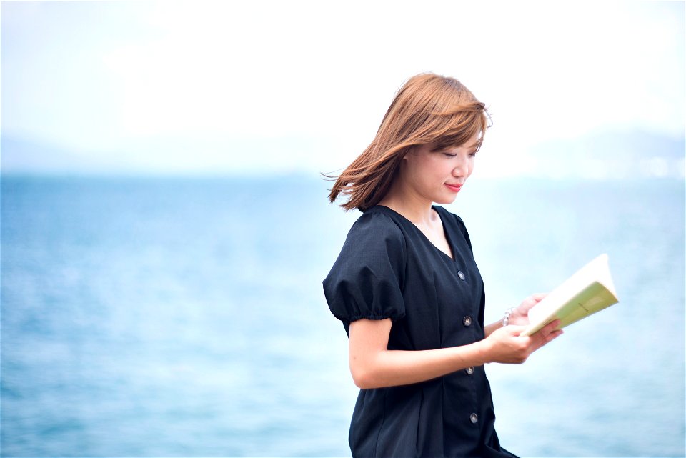 Woman Girl Reading Book