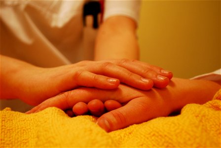 Hands Patient Nurse photo