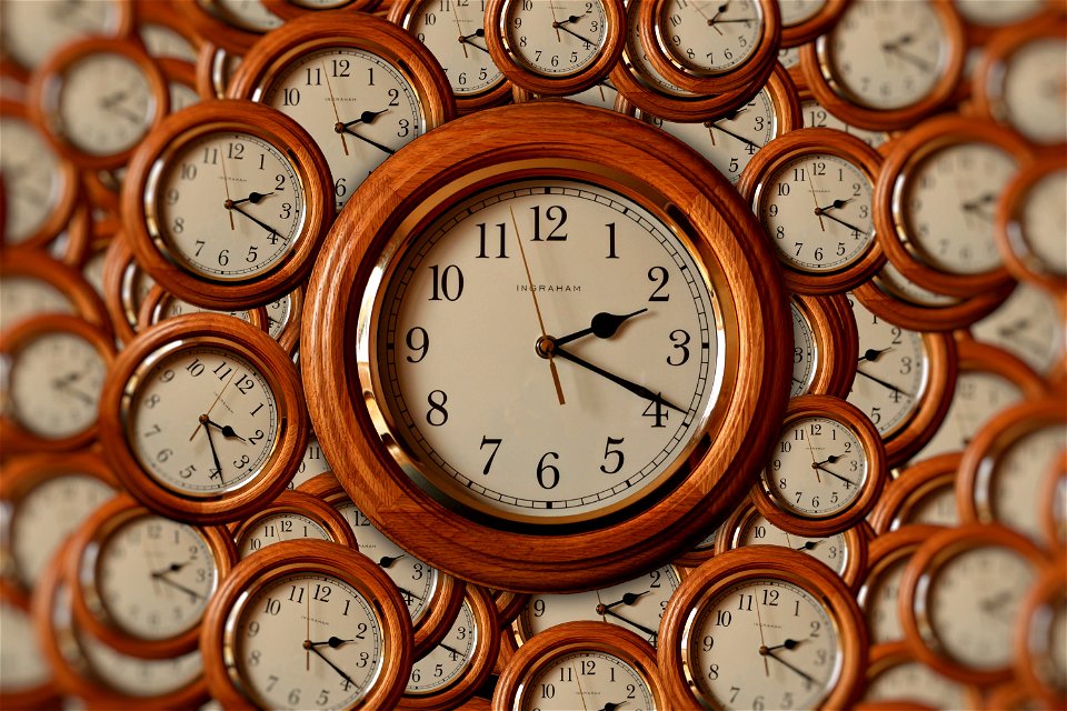 Clock Time Background