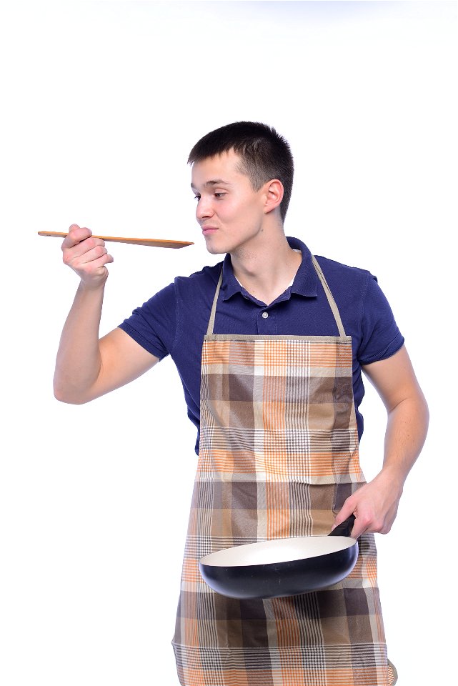 Man Portrait Cooking