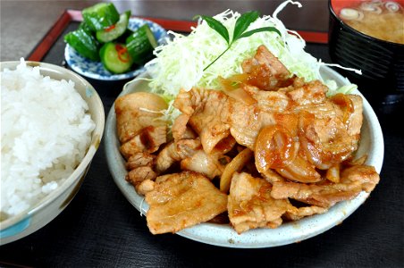 Pork Shogayaki Food photo