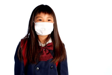 Schoolgirl Surgical Mask photo