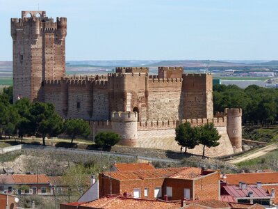 Spain architecture fortress photo