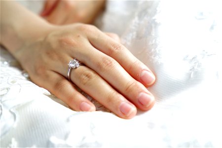 Hand Bride Ring photo