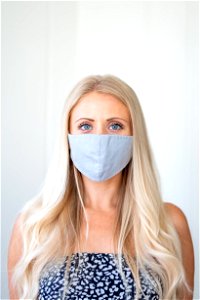 Woman Girl Surgical Mask photo