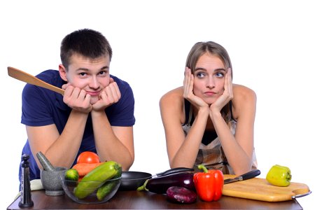 Couple Cook Think