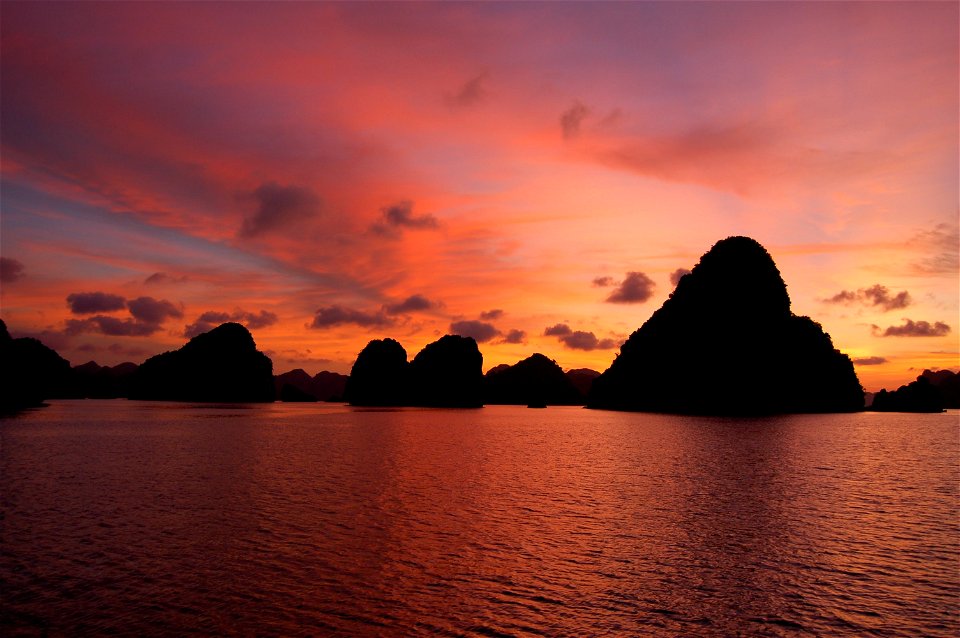 Islands Sunset Sea