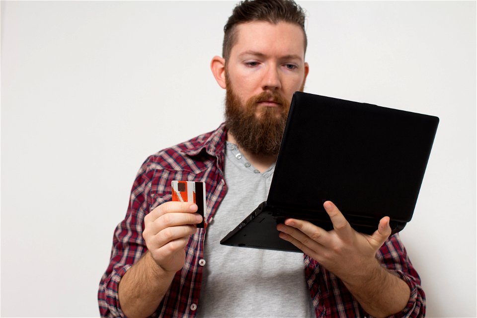 Man Online Shopping