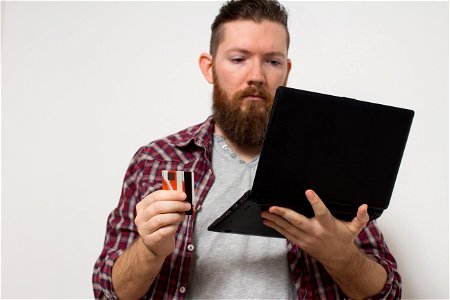 Man Online Shopping