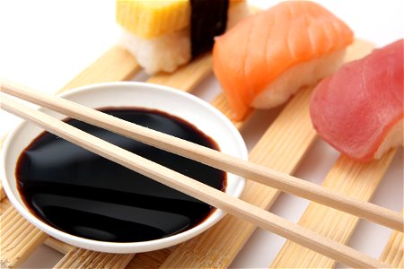 Sushi Soy Sauce photo