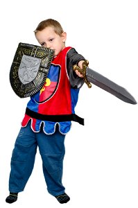 Child Boy Warrior Knight
