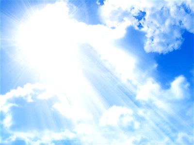 Sky Sunbeam Clouds