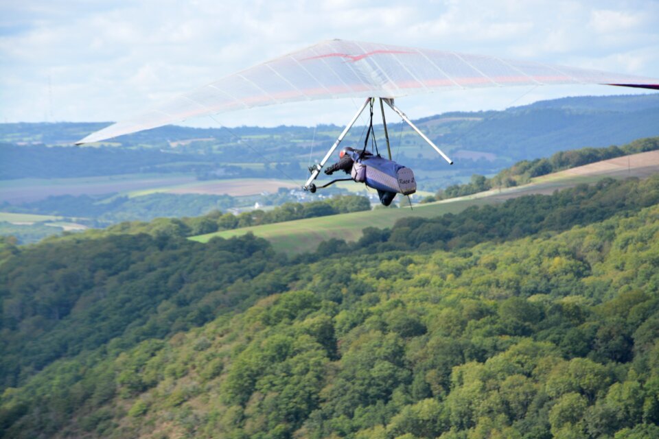 Wings flexible vélideltiste practice the free flight wind air