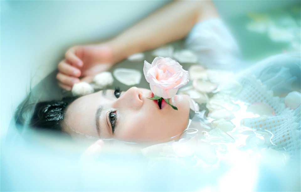 Woman Bath Petal photo