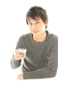 Man Portrait Water
