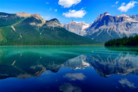 Mountain Lake Canada photo