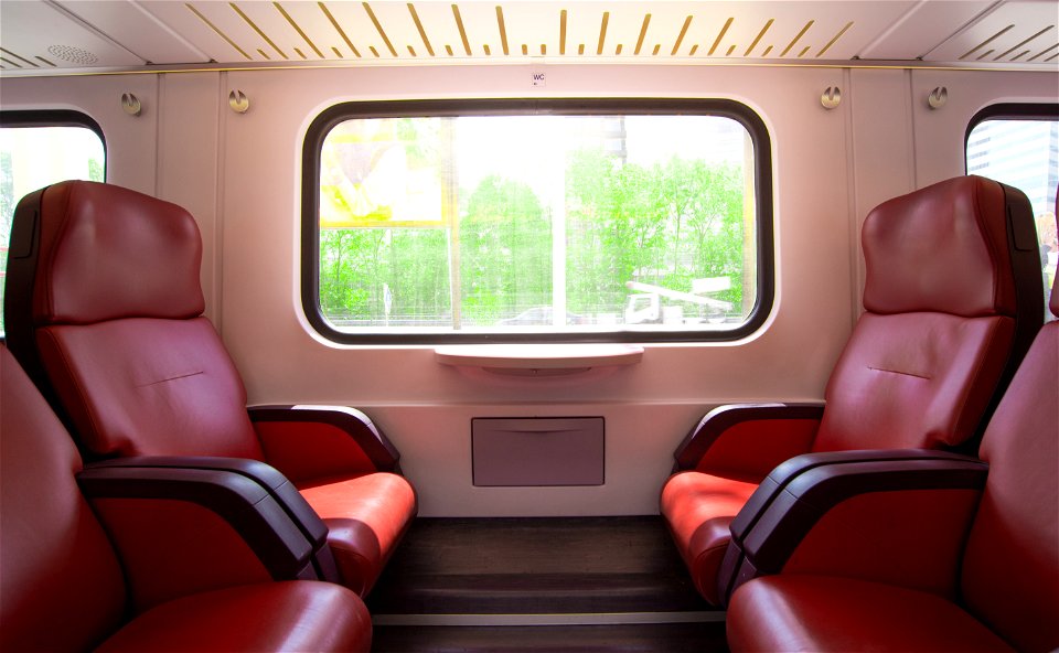 Train Seat Window photo