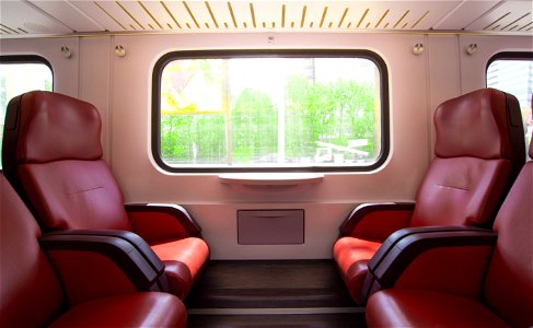 Train Seat Window photo