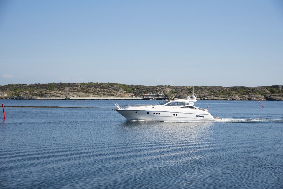 Summer bohuslän sea