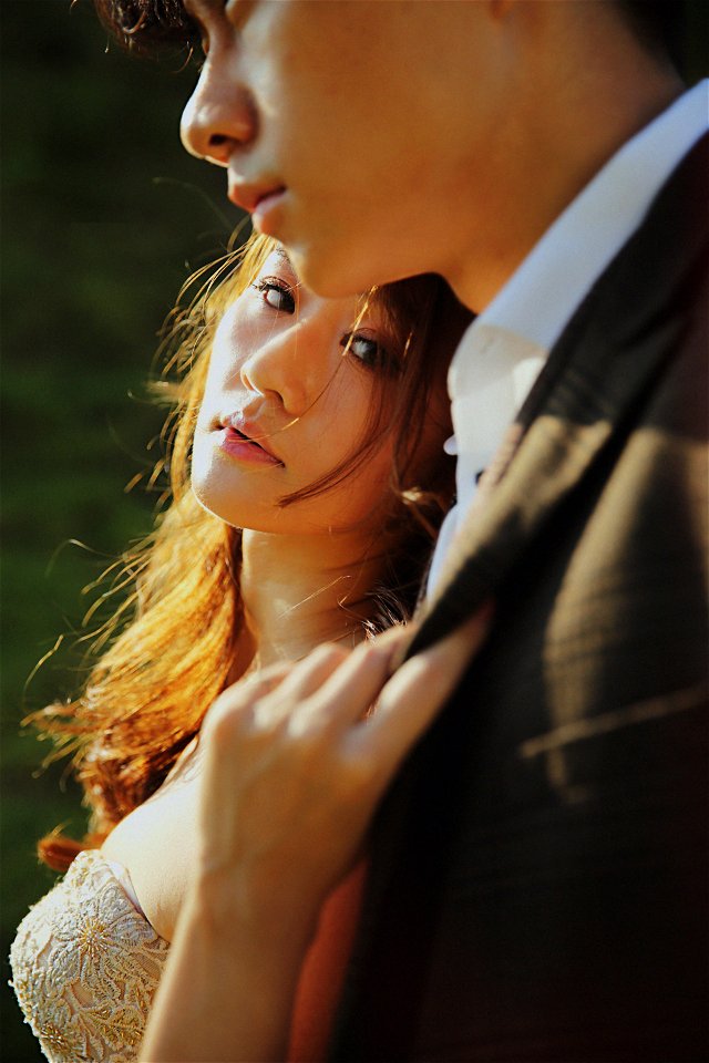 Woman Bride Groom