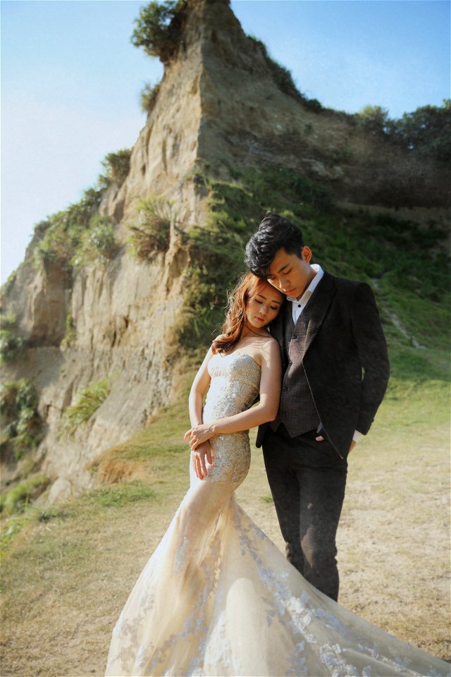 Woman Bride Groom