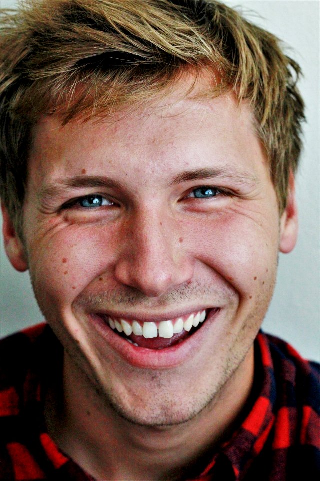 Man Face Laugh