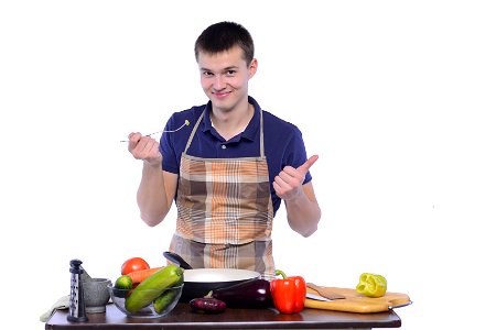 Man Portarit Cook