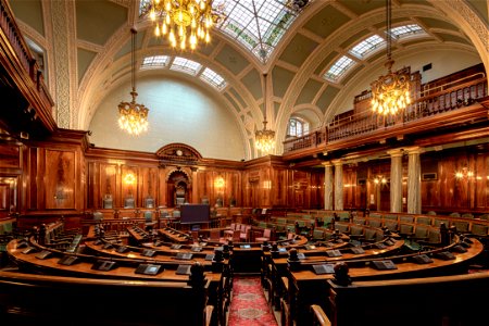 Bradford City Hall Council Chamber photo