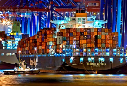 Container Ship Port Cargo