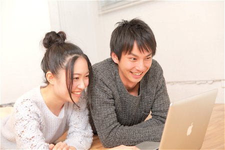 Couple Laptop Computer