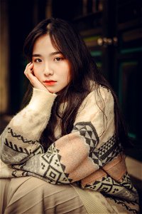 Woman Girl Portrait