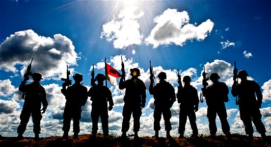 Soldiers Silhouette