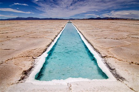Salinas Grandes Salt Flat photo