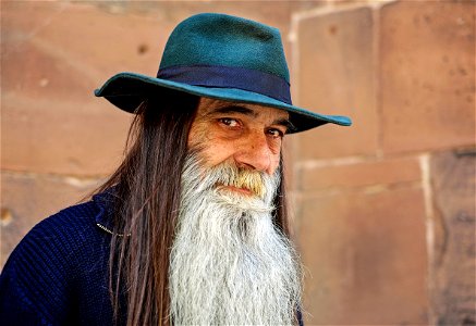 Senior Man Hat photo