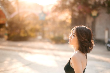 Woman Girl Portrait photo