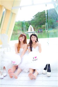 Wedding Bride Girls Women