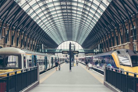 London Kings Cross Railway Station photo