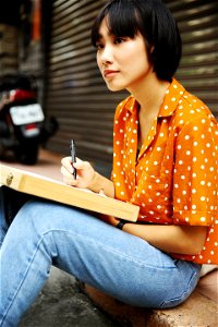 Woman Girl Portrait photo