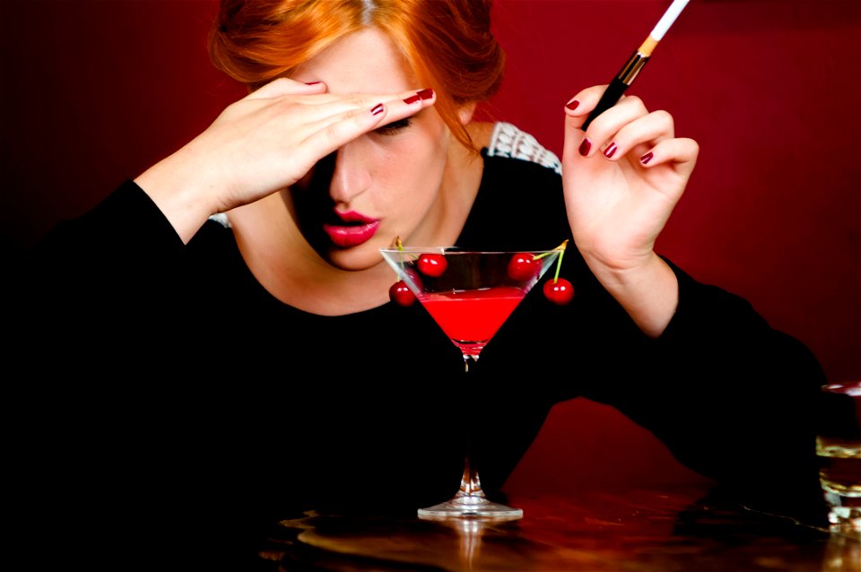 Woman Portrait Cocktail