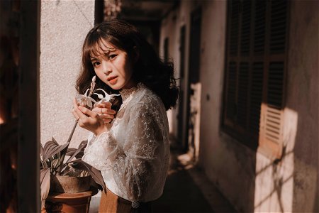 Woman Girl Portrait