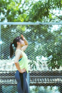 Woman Girl Sports