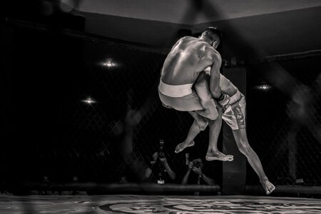 Martial arts fight