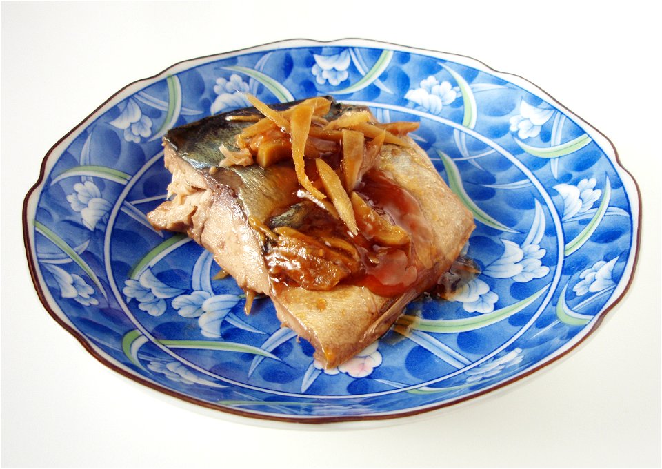 Boiled Mackerel Food
