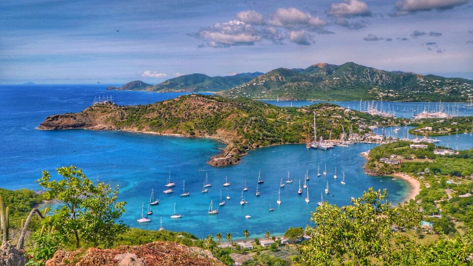 Panorama coast caribbean