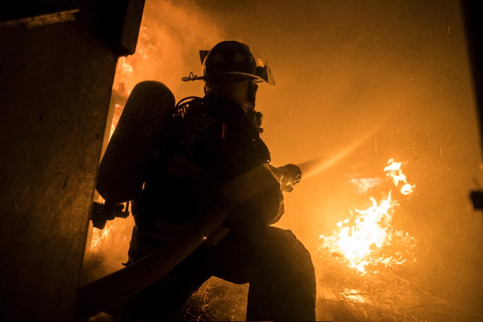 Fire controlled protection