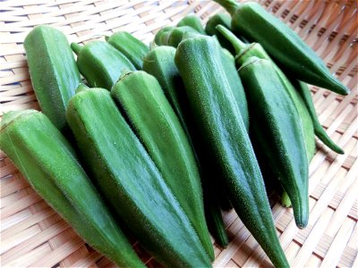 Okra Vegetable Food photo