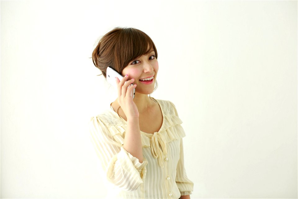Woman Girl Portrait Smartphone
