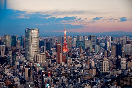 Tokyo Tower Cityscape photo