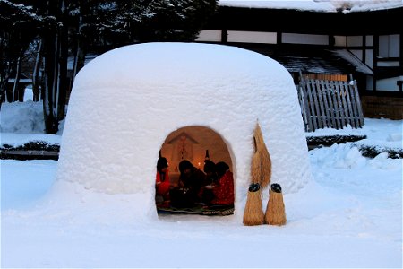 Igloo Snow Night